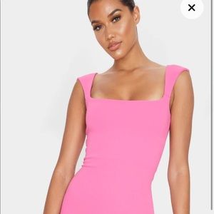 Pretty Little thing Pink babydoll dress